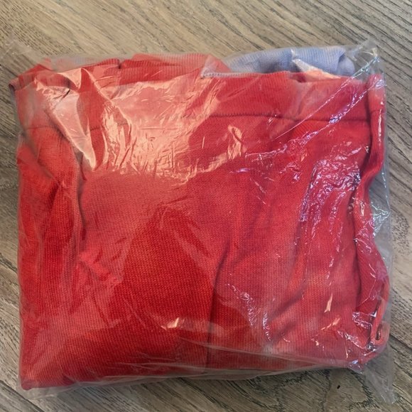 NWT LOGO LORI GOLDSTEIN HAND TIE-DYE BUTTON CARDIGAN SWEATER VIOLET COMBO XXS - Picture 9 of 9